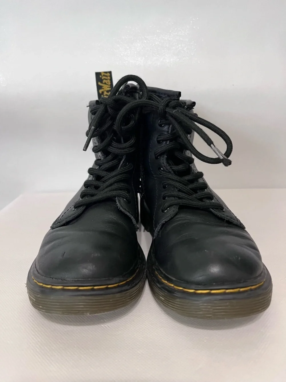 Dr Martens Black Leather Boots